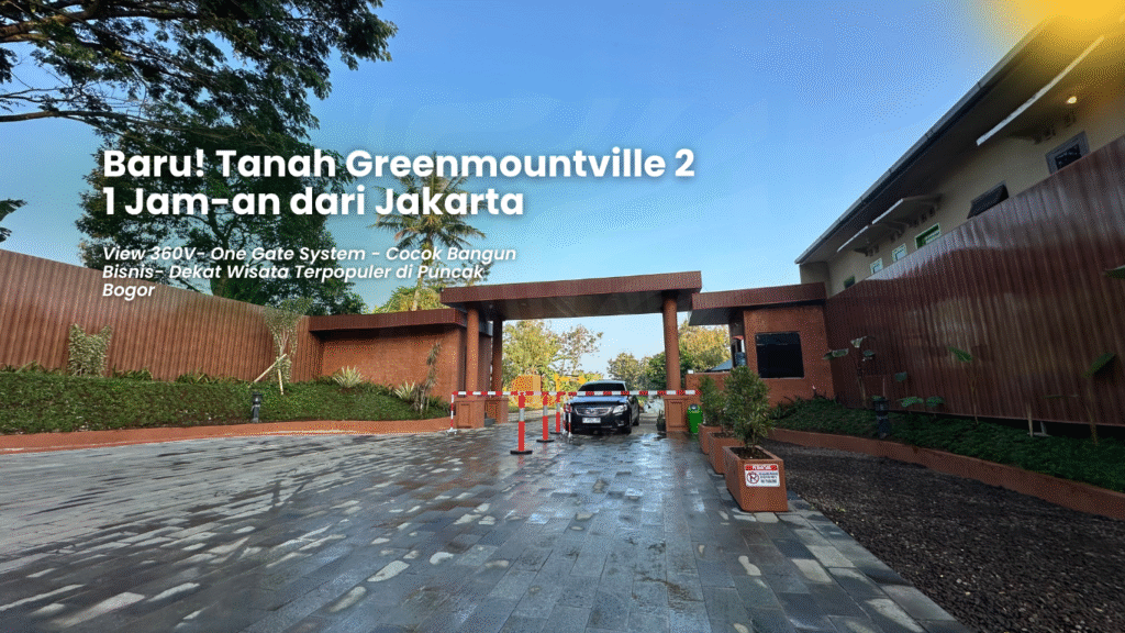 Tanah Kavling Greenmountville Puncak Bogor