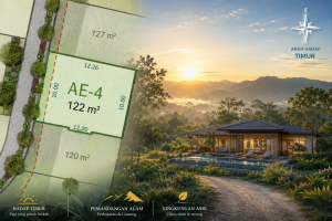 Kavling Villa 122 m² Strategis di Cisarua Puncak